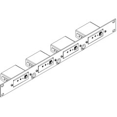 Адаптер Kramer RK-4PT 1U для 19'' стойки для 4 приборов PicoTools