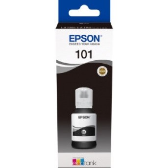 Чернила Epson C13T03V14A 101 EcoTank 127ml для L4150/<wbr>L4160 черный - Metoo (1)