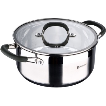 Кастрюля Bergner Midnight BG BG-32083-MM 28x10.5cm - Metoo (1)