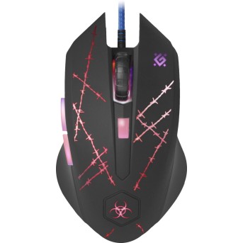 Мышь игровая Defender Forced GM-020L (Коврик в комплекте) - Metoo (1)