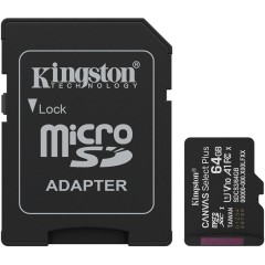 Карта памяти MicroSD 64GB Class 10 UHS-I Kingston SDCS3/64GB..