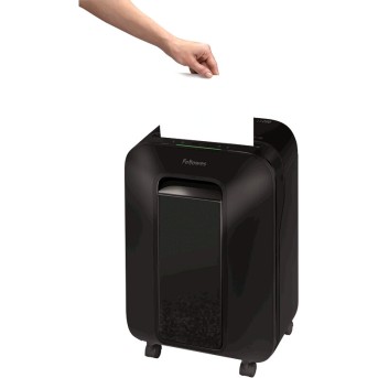 Шредер Fellowes® Powershred® LX200, черный, DIN P-4, 4х12 мм, 12 лст., 22 лтр., Jam Proof™, - Metoo (1)