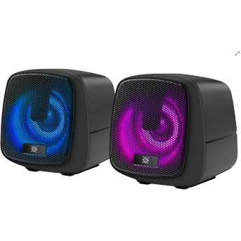 Компактная акустика 2.0 Defender J2 черный - Metoo (1)