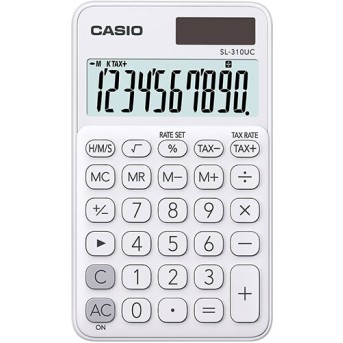 Калькулятор карманный CASIO SL-310UC-WE-W-EC - Metoo (1)