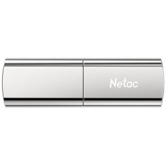 USB Флеш 256GB 3.2 Netac US2 NT03US2N-256G-32SL серебристый