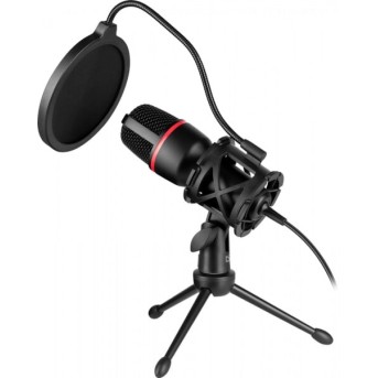 Игровой стрим микрофон Defender Forte GMC 300 черный в Metoo.kz - Metoo (1)