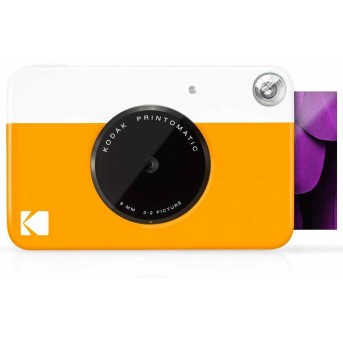 Фотоаппарат моментальной печати Kodak PRINTOMATIC желтый - Metoo (1)