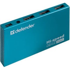 Разветвитель Defender Septima Slim USB2.0, 7портов HUB