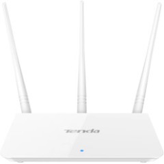 Wi-Fi Маршрутизатор Tenda F3 300Mbps wireless Wi-Fi 4 Белый
