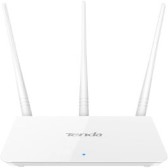 Wi-Fi Маршрутизатор Tenda F3 300Mbps wireless Wi-Fi 4 Белый - Metoo (1)