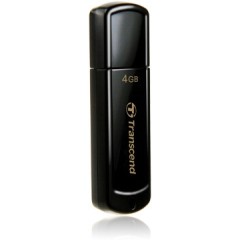 USB Флеш 4GB 2.0 Transcend TS4GJF350 черный