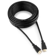 Кабель HDMI Cablexpert CC-HDMI4-10M, 10м, v2.0, 19M/19M, черный, позол.разъемы, экран, пакет
