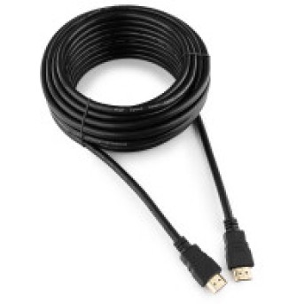 Кабель HDMI Cablexpert CC-HDMI4-10M, 10м, v2.0, 19M/19M, черный, позол.разъемы, экран, пакет в Metoo.kz - Metoo (1)