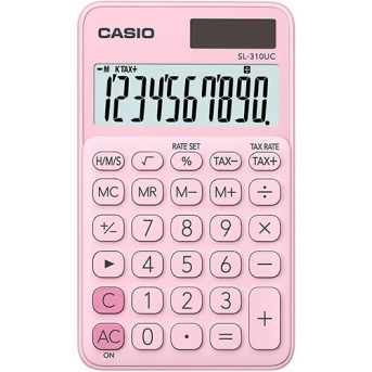 Калькулятор карманный CASIO SL-310UC-PK-W-UC в Metoo.kz - Metoo (1)