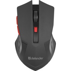 Мышь беспроводная Defender Accura MM-275 черный-красный