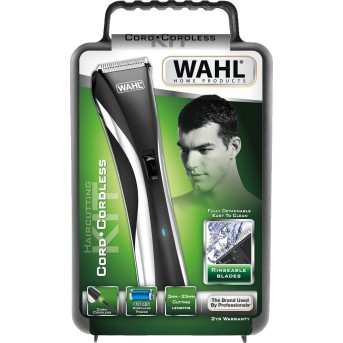 Машинка для стрижки волос Wahl Hybrid Clipper LED черно-белый - Metoo (1)