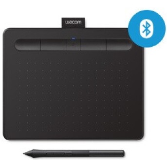 Графический планшет Wacom Intuos S Bluetooth Black черный - Metoo (1)