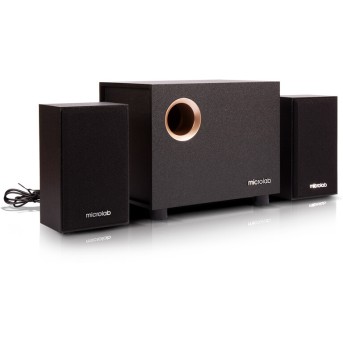 Компактная акустика 2.1 Microlab M-105 черный в Metoo.kz - Metoo (1)