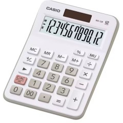 Калькулятор настольный CASIO MX-12B-WE-W-EC