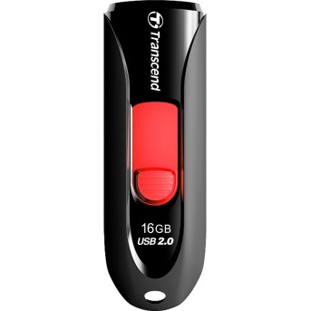 USB Флеш 16GB 2.0 Transcend TS16GJF590K черный - Metoo (1)