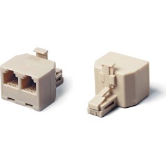 Разветвитель US-12 RJ45 8P8C (джек) -> 2x8P8C (розетки)