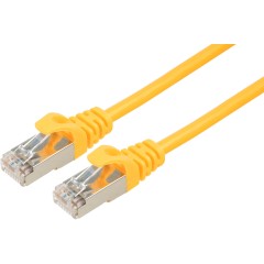 Патч-корд FTP Cablexpert, кат. 6, 5м, жёлтый