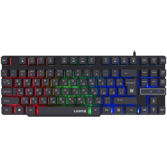 Клавиатура игровая Defender Lance GK-012 RU черный - Metoo (1)