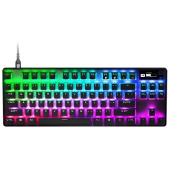 Клавиатура игровая Steelseries Apex Pro TKL US 64856 черный - Metoo (1)