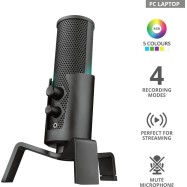 Студийный USB-микрофон Trust GXT 258 Fyru 4 in 1 Streaming