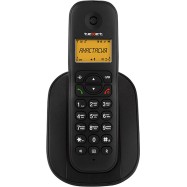 Телефон беспроводной Texet TX-D4505A черный