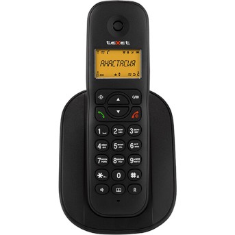 Телефон беспроводной Texet TX-D4505A черный - Metoo (1)