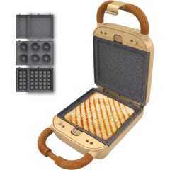 Сэндвичница Cecotec Rock'nToast Retro One бежевый..