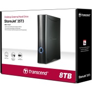 Внешний жесткий диск 3,5 8TB Transcend TS8TSJ35T3