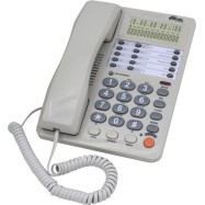 Телефон проводной Ritmix RT-495 белый