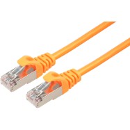 Патч-корд FTP Cablexpert, кат. 5e, 0.5м, оранжевый