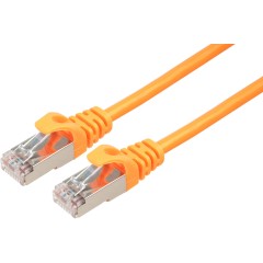 Патч-корд FTP Cablexpert, кат. 5e, 0.5м, оранжевый