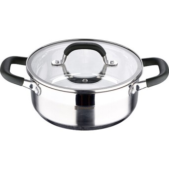 Кастрюля Bergner Midnight BG BG-32082-MM 20x8 cm - Metoo (1)