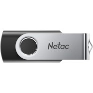 USB Флеш 16GB 3.0 Netac U505 NT03U505N-016G-30BK серебристый/черный
