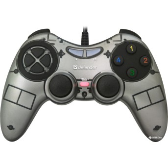 Геймпад проводной Defender Zoom USB Xinput, 10 кнопок, 2 стика - Metoo (1)