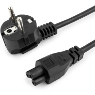 Кабель питания для ноутбуков Cablexpert PC-186-ML12-1M, 1м, Schuko- C5, 10А, пакет