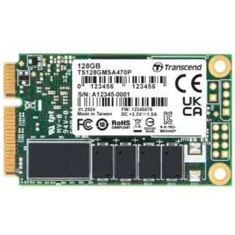 Жесткий диск SSD 128GB Transcend TS128GMSA470P - Metoo (1)