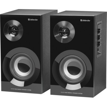 Компактная акустика 2.0 Defender Aurora S40 BT черный - Metoo (1)