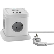 Сетевой фильтр Ritmix RM-242C белый