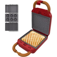 Сэндвичница Cecotec Rock'nToast Retro One красный..