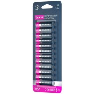 Элемент питания LR6 AA Olmio Alkaline LR6 - 12штук в упаковке