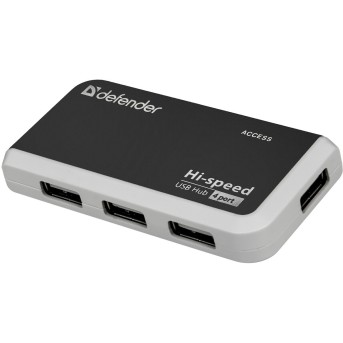 Разветвитель Defender Quadro Infix USB2.0, 4порта HUB - Metoo (1)