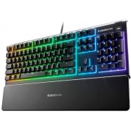 Клавиатура игровая Steelseries Apex 3 US 64795 черный