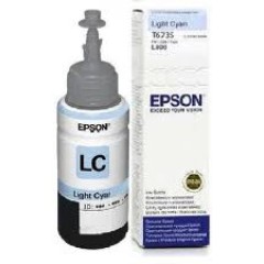Чернила Epson C13T67354A L800/1800/810/850 светло-голубой..