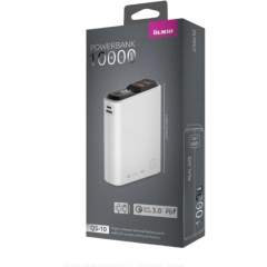 Зарядное устройство Power bank Olmio QS-10, 10000mAh, белый