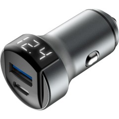 Зарядное устройство автомобильное Olmio АЗУ 38W черный